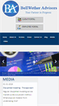 Mobile Screenshot of bellwetheradvisory.com